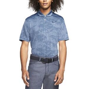 Men’s Nike DriFit Jacquard Vapor Camo‎ Golf Polo | Medium | Blue